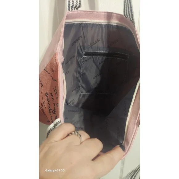 Hello Kitty/Teddy Bear Friend Cute Canvas Bag 2024 New  Shoulder Large Bag - Picture 5 of 7